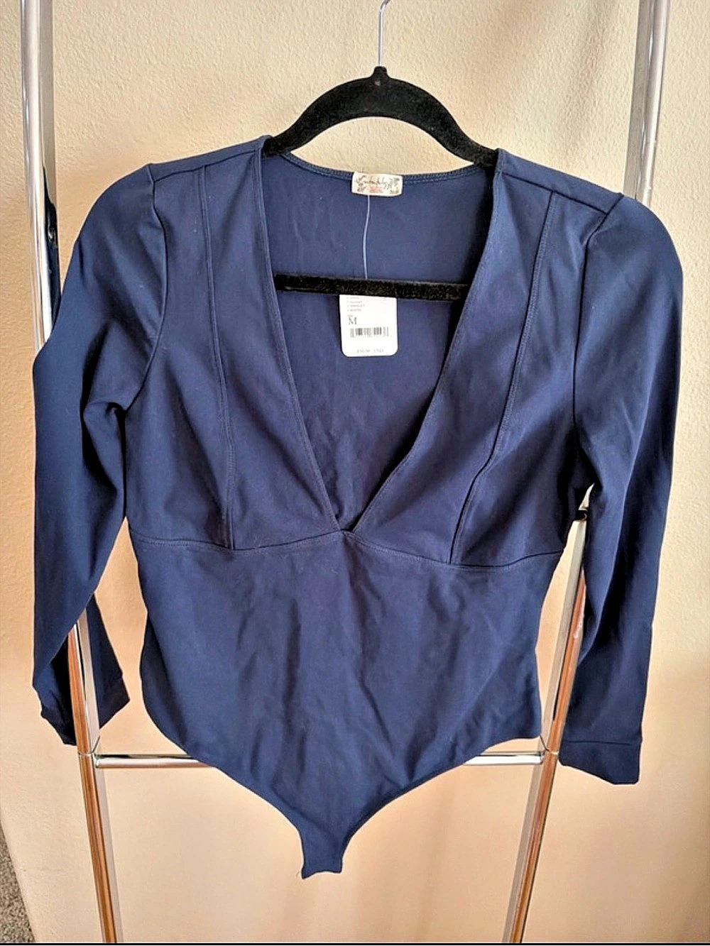 Free People Intimately Victoria Plunge Bodysuit
